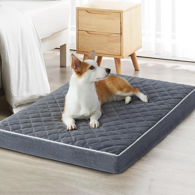 WNPETHOME Orthopedic Dog Bed for Crate, Waterproof Extra Large Dogs Bed by WNPETHOMEPETSHOME