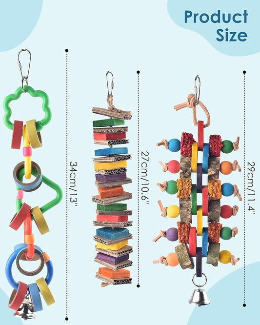 Bissap 3 PCS Bird Chew Toys - Image 2