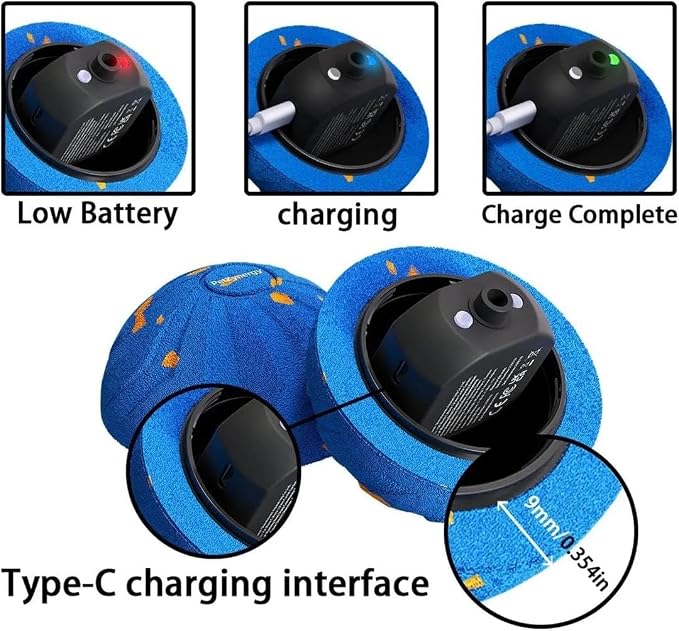 PawPlay 2026 Smart Interactive Dog Ball, Rechargeable Electronic Pet Toy - Image 2