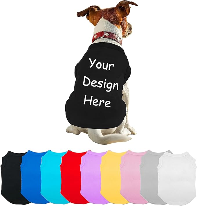 Custom Dog Shirt, Personalized Summer Breathable Pullover Pet Outfit by Unknown