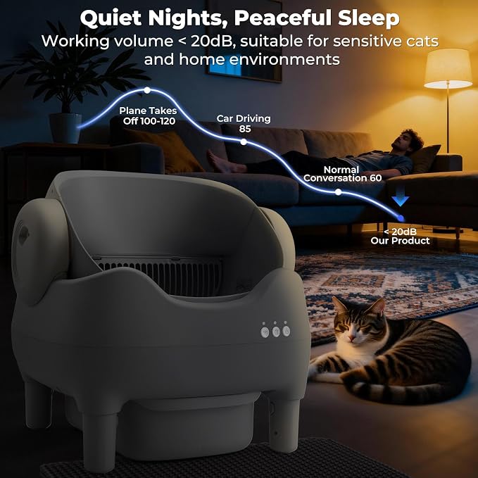 Self Cleaning Litter Box, Automatic Cat Litter Box - Image 5