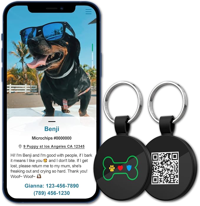 MYLUCKYTAG QR Code Pet ID | Personalized Dog & Cat Collar Tag | Online Profile - Image 5