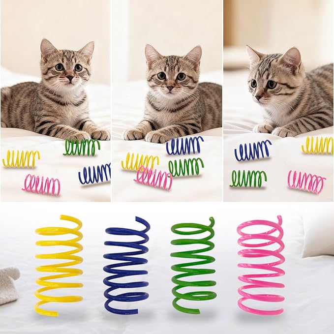 Cat Spring Toys 90 Pack, Interactive Toys - Image 6