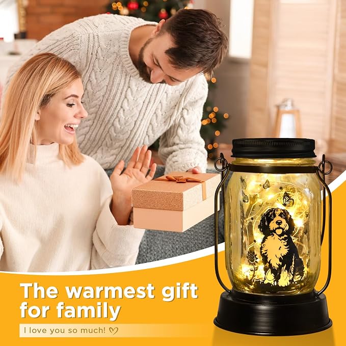 Portuguese Water Dog Gifts for Women/Men Portuguese Water Dog Solar Lanterns - Image 5