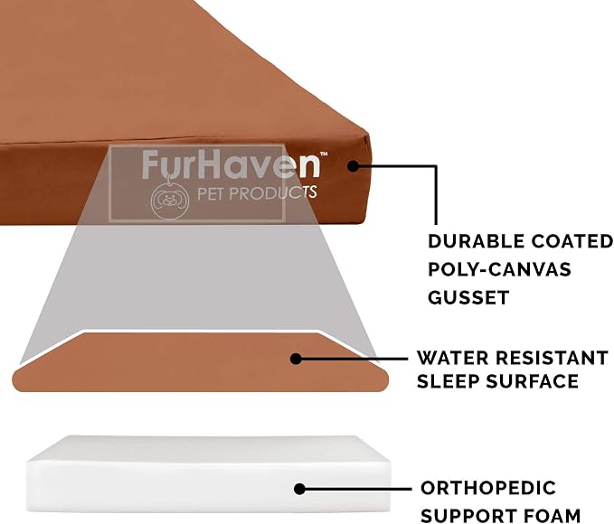 Furhaven Water-Resistant Orthopedic Dog Bed - Image 4