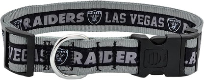 Pets First NFL Raiders Licensed PET COLLAR, Extra Large by PETSFIRST