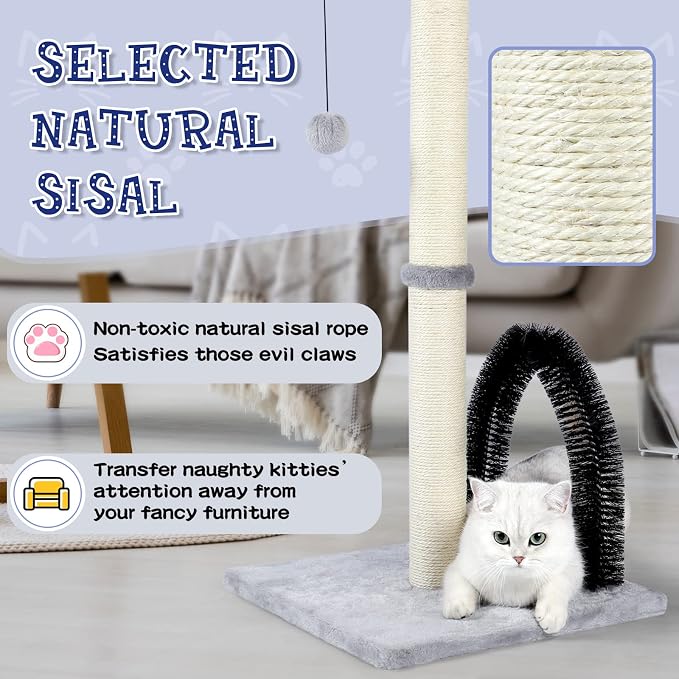 ANWA Tall Cat Scratching Post - Image 5