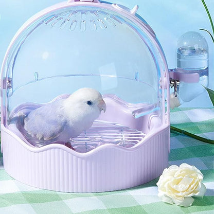 Clear Pet Carrier Travel Cage - Image 3
