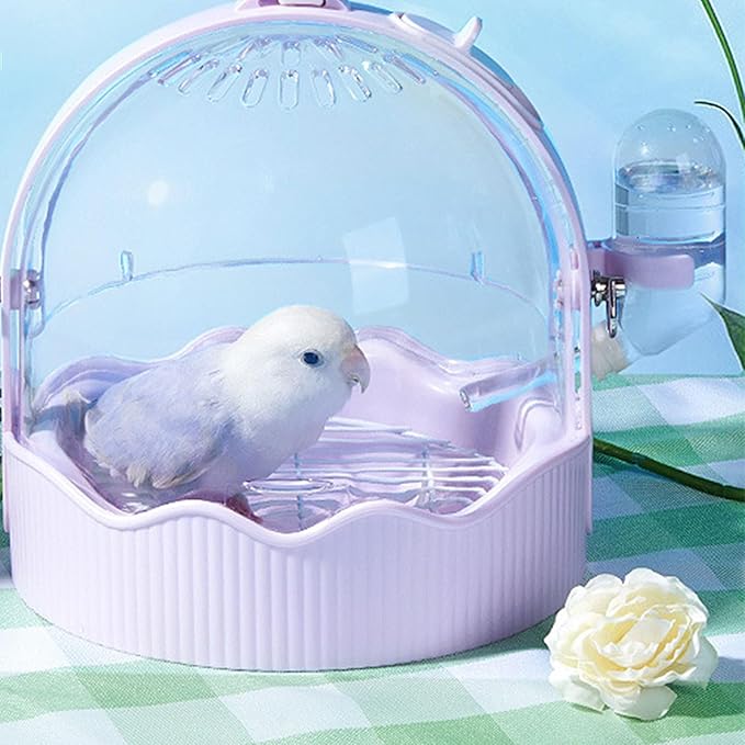 Clear Pet Carrier Travel Cage - Image 4
