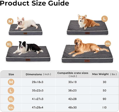 Orthopedic Dog Crate Bed for Large Sized Dog - Image 3