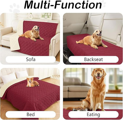 hyha Waterproof Dog Bed Blanket, Soft Pet Blankets, Waterproof Couch Cover - Image 5