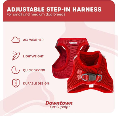Downtown Pet Supply Step-in Dog Harness – No Pull, Adjustable Padded Mesh - Image 3