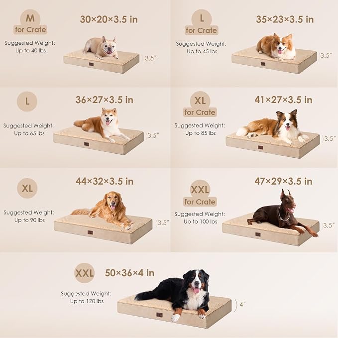 EHEYCIGA Orthopedic XXL Dog Beds - Image 2
