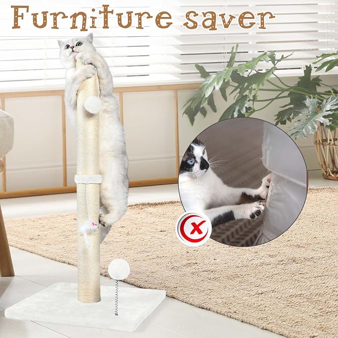 ANWA 32" Tall Cat Scratching Posts - Image 6
