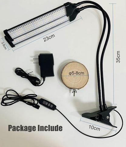 KINGYEENUO Double-Headed LED Bird Cage Light, Full Spectrum LED Pet Light - Image 8