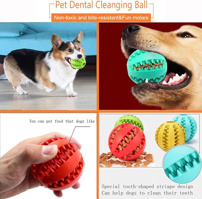 Sunglow 2 Pack Dog Toy Ball - Image 4