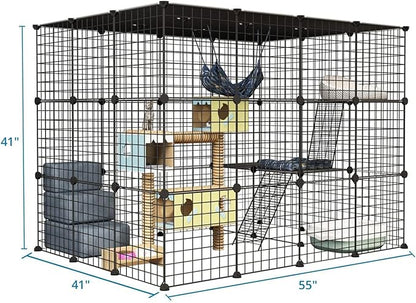Oneluck 41 Inch Catio Outdoor Cat Enclosure - Image 7
