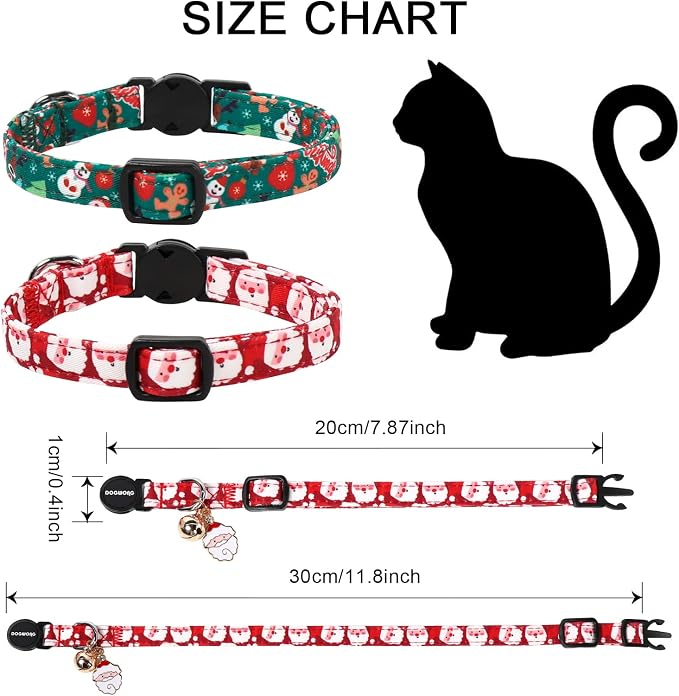 Cat Collar, 2 Pack Cat Collars Breakaway - Image 4