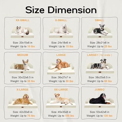 Dog Bed Medium Size Dog-Orthopedic Waterproof Bed - Image 2