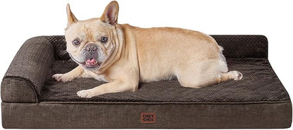 EHEYCIGA Orthopedic Dog Bed Medium Size Dogs, Memory Foam Dog Bed by EHEYCIGA
