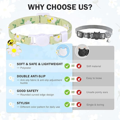 3 Pack Breakaway Cat Collars - Image 4
