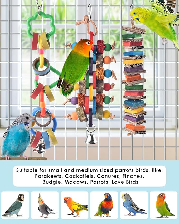 Bissap 3 PCS Bird Chew Toys - Image 7
