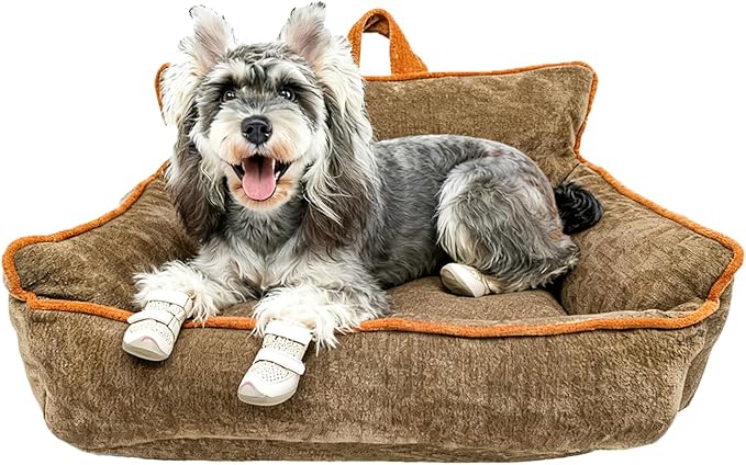 Orthopedic Dog Bed with Memory Foam, Washable Plush Pet Bed by Unknown