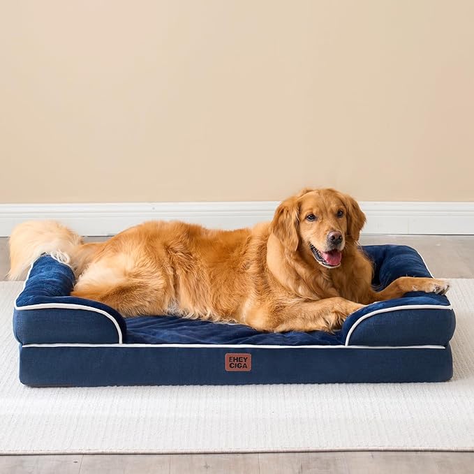 EHEYCIGA Orthopedic Dog Bed for Medium Dogs, Waterproof Memory Foam Medium Dog - Image 9
