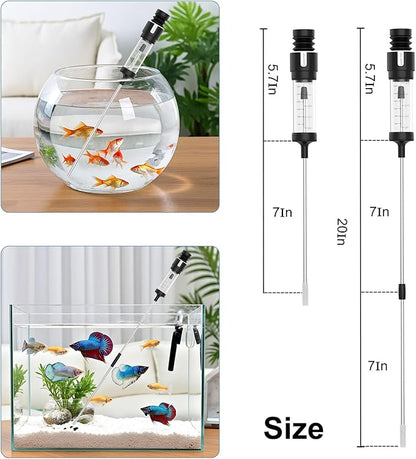 Carefree Fish Aquarium Precision Siphon Pipette Upgraded Turkey Baster Waste - Image 3