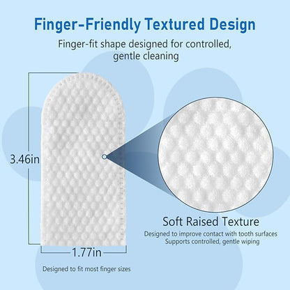 80 Counts Pet Dental Finger Wipes - Image 5