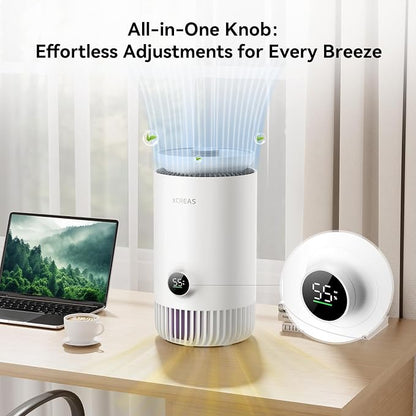 Enhanced Humidifier and Air Purifier in One, 0.8 Gal Top-Fill Tank, 23dB - Image 7