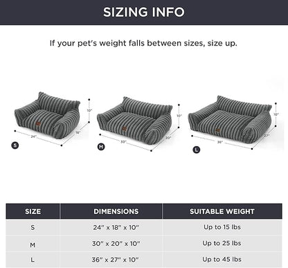 Bedsure ComfyFleece™ Cute Dog Couch - Image 6