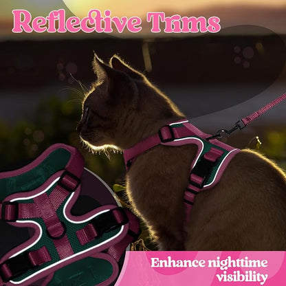 rabbitgoo Cat Harness and Leash Set, Escape Proof Soft Adjustable Vest Harnesses - Image 7