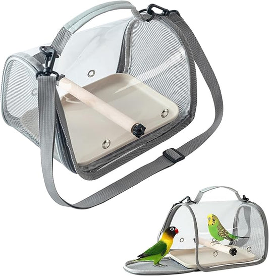 Portable Bird Travel Carrier by Unknown