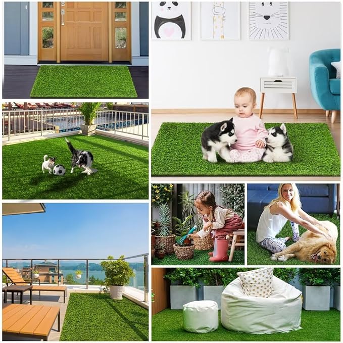 Artificial Grass, Professional Dog Grass Mat, Potty Training Rug and - Image 7