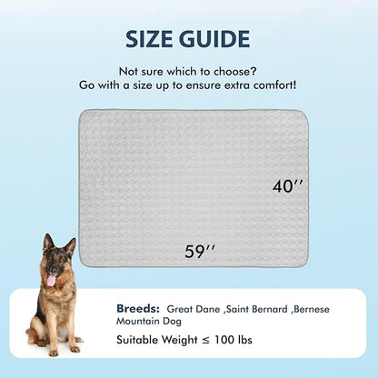 MICROCOSMOS Summer Cooling Mat & Sleeping Pad- Water Absorption Top, Materials - Image 7