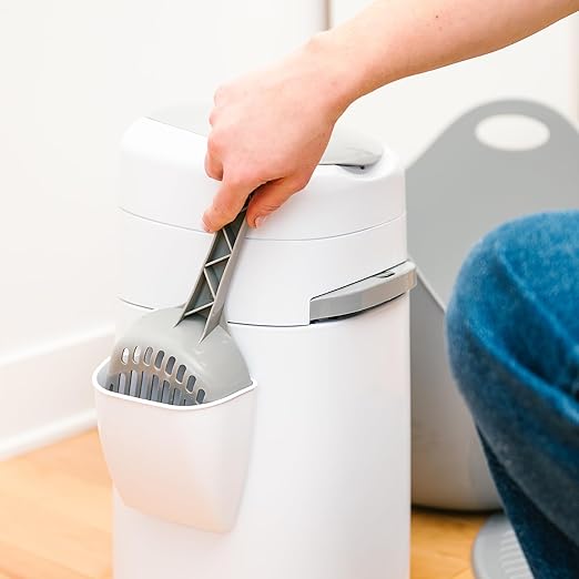 Litter Genie Style Pail Cat Litter Box Waste Disposal System - Image 13