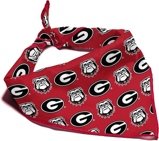 Georgia Bulldogs Officially Licensed Bandana by ShopInstaPets