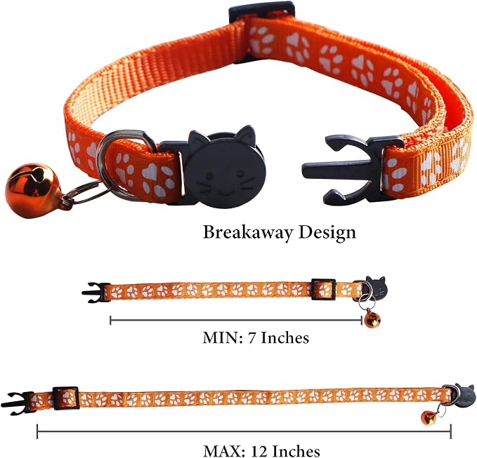 Breakaway Reflective Nylon Cat Collars - Image 2