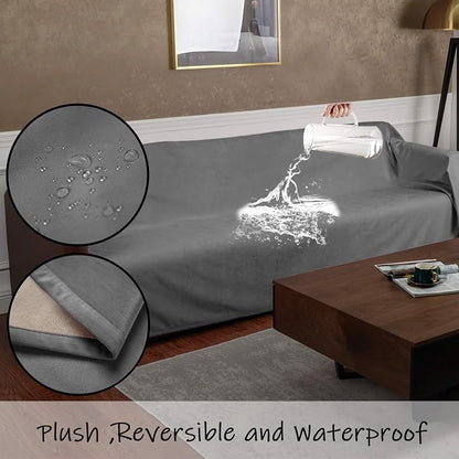 Ameritex Pet Bed Blanket Reversible 100% Waterproof Velvet Super Soft - Image 3