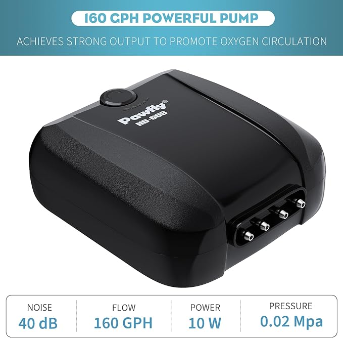 Pawfly Aquarium Air Pump Oxygen Pump - Image 2