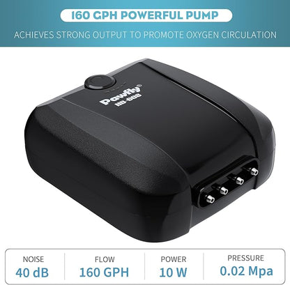 Pawfly Aquarium Air Pump Oxygen Pump - Image 2