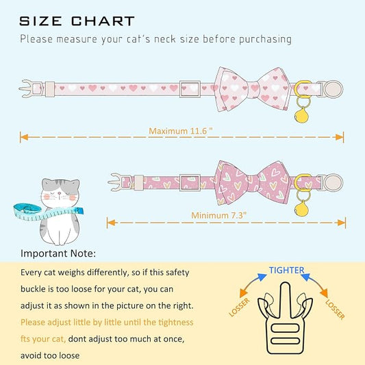 Faygarsle 2 Pack Breakaway Cat Collar - Image 2