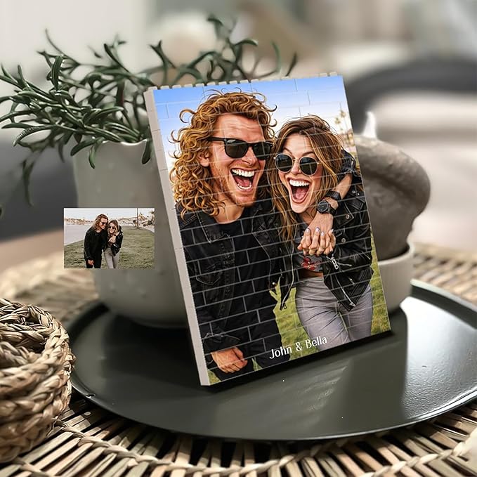 NAZENTI Custom Photo Building Block gifts by Nazenti