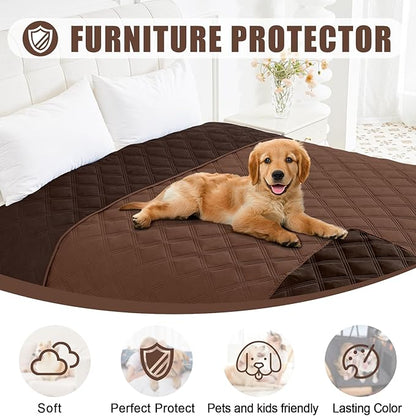 Smiry Waterproof Dog Bed Cover Blanket 52x82, Soft Reversible Pet Blanket - Image 8
