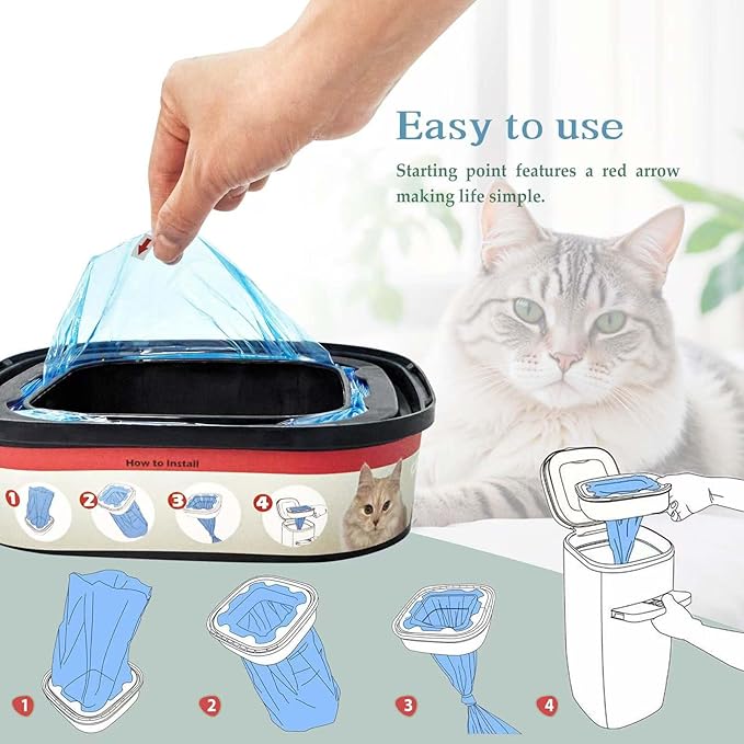 Cat Litter Refill Bags Cartridge Compatible - Image 4