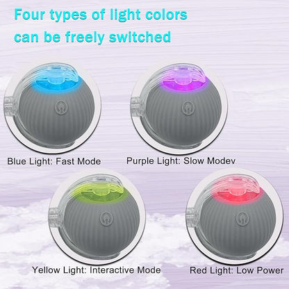 Interactive Cat Dog Toy Ball: Indoor Small Automatic Moving Smart Rolling Fun - Image 4