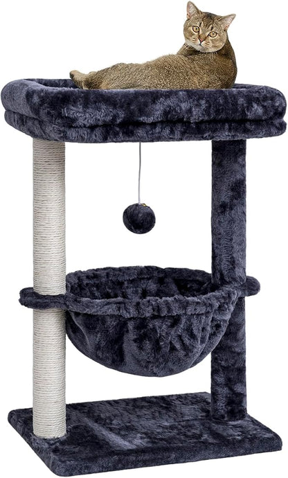 SYANDLVY Small Cat Tree for Indoor Cats, Activity Cat Tower by SYANDLVY