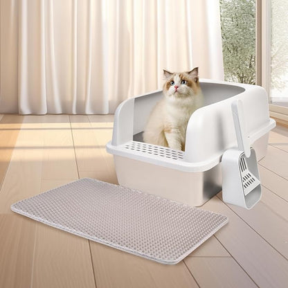 Henkelion 2 Pack Stainless Steel Cat Litter Box - Image 8
