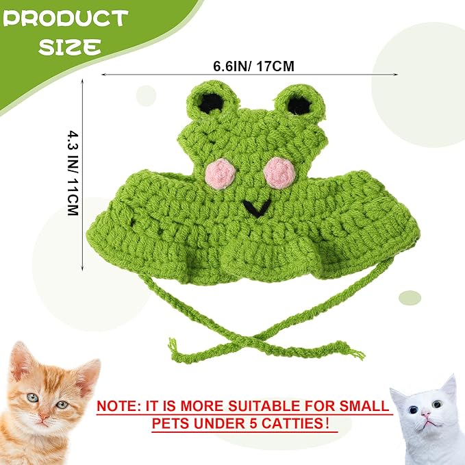 Charming Cat Hat Small Cartoon Themed Knit Cute Cats Bonnet Soft Festive Cats - Image 2